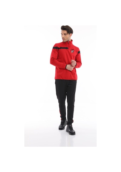 K18 Kırmızı Antrenman Eşofman Takımı K0101 Çok Renkli