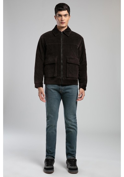 Lee Cooper Lonroy Erkek Kadife Ceket Kahverengi-21112 Kahverengi