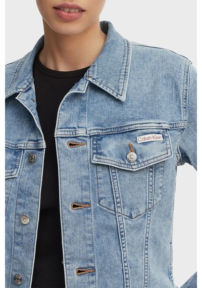 Calvin Klein Bayan Kot Ceket Lv047f672g 1xt Mavi