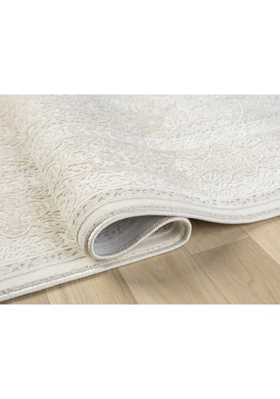 Mariesse Home Artes Serisi Bambu Dokulu Modern Sık Dokuma Makine Halısı Smart 12005 Bej
