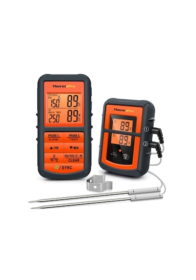 ThermoPro TP-08C Kablosuz Alarmlı Saplamalı Gıda Termometresi