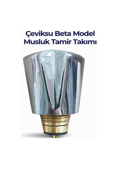 Beta Model Musluk Başlığı Pirinç İç Gövde Krom Kaplama Dayanıklı Yedek Parça