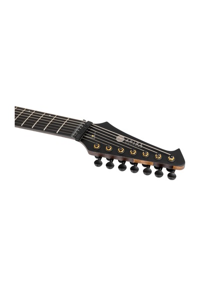 Spira S-1007 Pro 7 Telli Elektro Gitar Black Limba