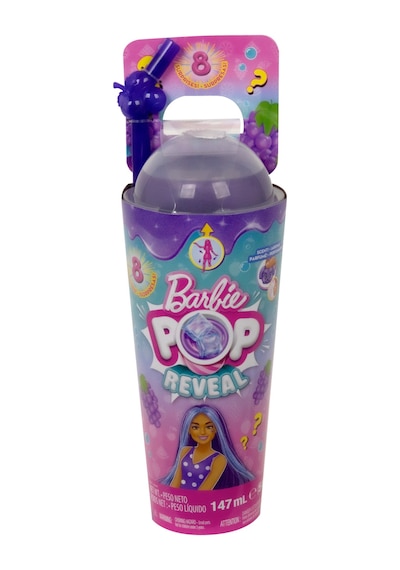 Barbie Pop Reveal Meyve Serisi - Üzüm HNW44