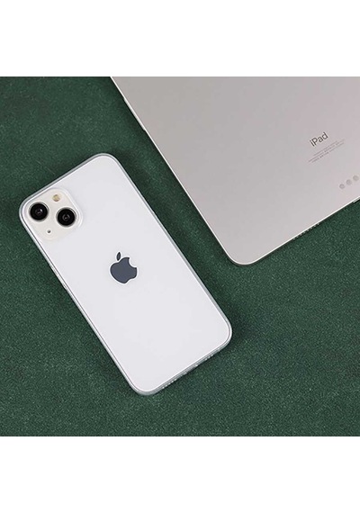Apple Uyumlu iPhone 13 Kılıf Zore Blok Kılıf Renksiz