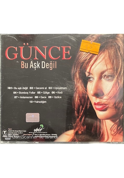 Plak Değildir Cd Dir Cd Günce Bu Aşk Değil Cd