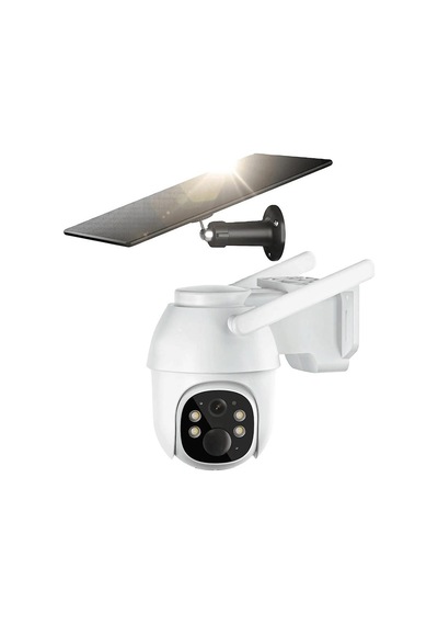 Uranıum Anp-pt3215b4g-solar Panel 3mp 3.6mm Lens 4g/lte 15 Metre Ir Led/renkli Solar Panel Beyaz Ren