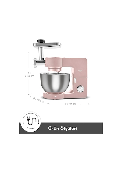 Karaca Multichef Ultra 2000 W 7 LT Stand Mikser