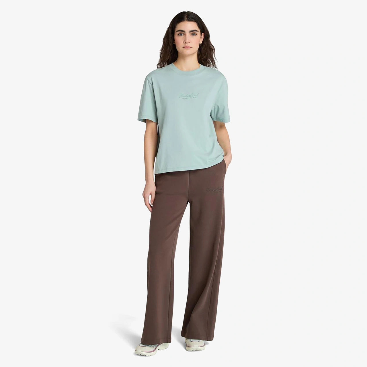 Timberland Lush Comfort Palazzo Kadın Kahverengi Pantolon Tb0a41wb2431 Kahverengi