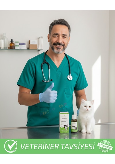 Kedi Tüy Dökülmesi Azaltıcı Damla B Complex 50 Ml - Biotin & Çinko Ve Multivitamin