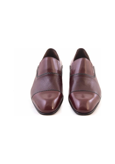 Mocassini Gold Erkek Klasik Ayakkabı 6198 Bordo