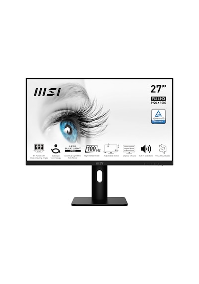 MSI  Pro MP273AP 27" 1 MS 100 Hz Pivot Full HD IPS LED Monitör (Distribütör Garantili)