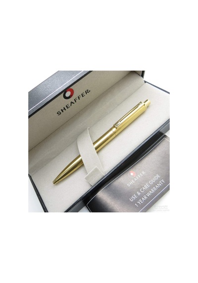 Sheaffer Altın Gövde Ve Klips Tükenmez Kalem Çok Renkli