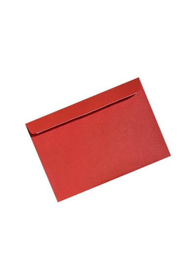Doğan 11.4 X 16.2 Buklet Tipi Zarf 80 Gr. Kırmızı 25'li