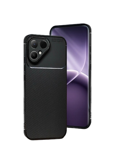 Uryport Tecno Pova Curve 2 5g Auto Focus Karbon Kapak - Siyah