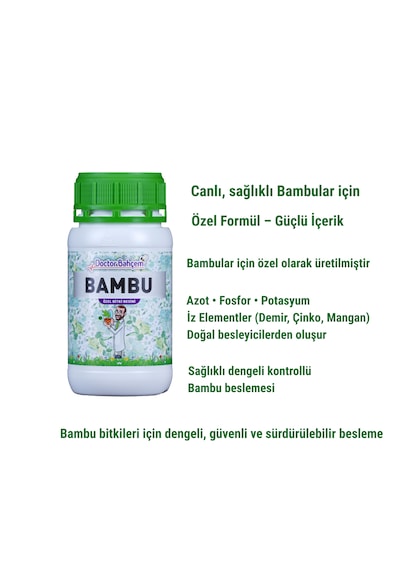 Doctor Bahçem Bambu Özel Bitki Besini 500 Ml