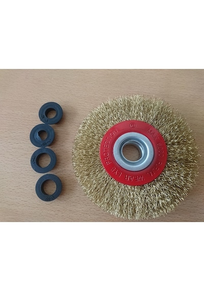 Birtek Saçaklı Daire Fırça 125 Mm
