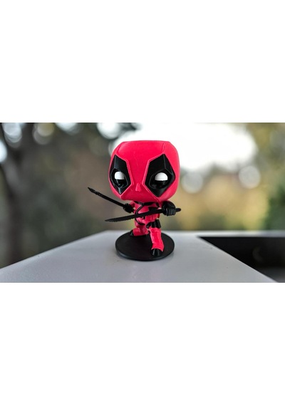 Funko Pop Marvel Deadpool Figür 10 Cm Koleksiyonluk Standlı Masaüstü Dekoratif Biblo Oda Dekoru
