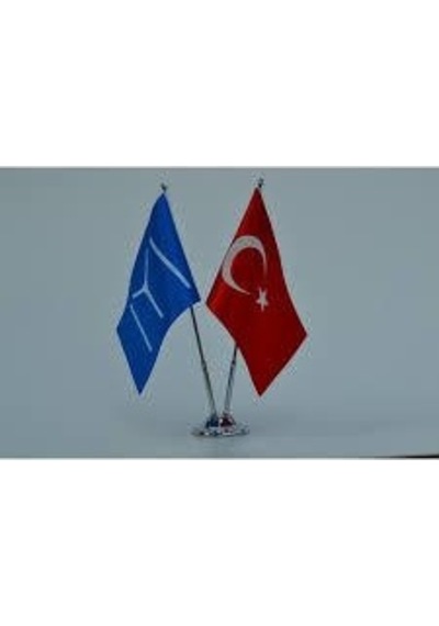 Türk Masa Bayrağı 15X22.5