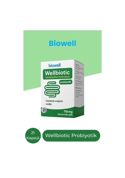 Biowell Wellbiotic Probiotic 21 Kapsül