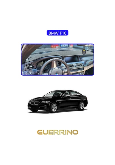 Bmw F10torpido Koruma Halısı Mavi Kenar