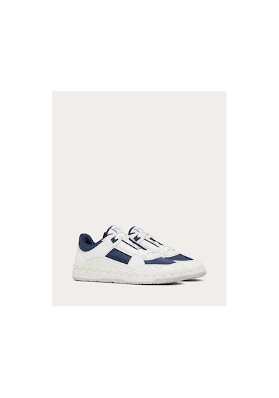 Valentino Garavani Freedosts Low - Top Sneaker In Calfskin Beyaz