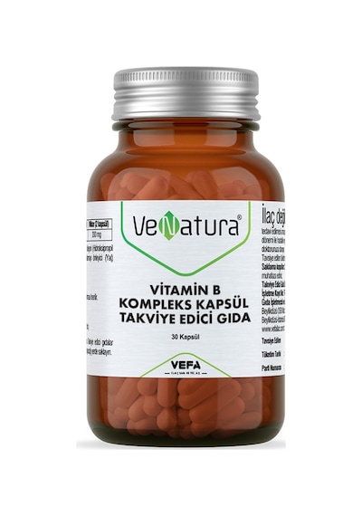 Venatura Vitamin B Kompleks 30 Kapsül