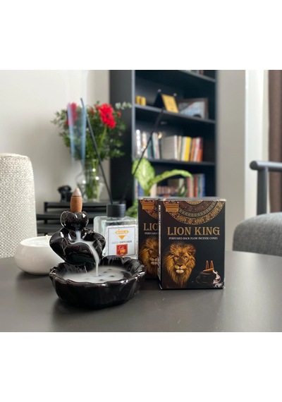 Darshan Lion King Geri Akış Tütsü - Şelale Tütsü