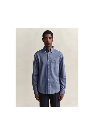 Gant Erkek Mavi Regular Fit Oxford Gömlek-24316 423-mavi