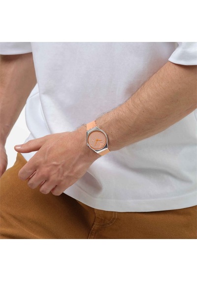 Irıdescentyly Peach Gri