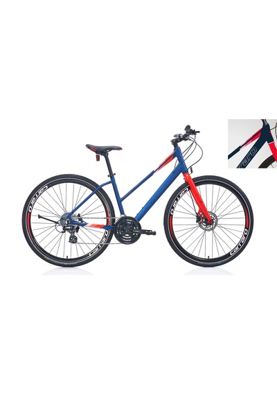 Carraro Sportive 325 48 Cm 24-v Hd Kadın Şehir Bisikleti Lacivert - Narçiçeği