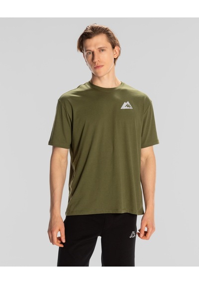 Kappa Kunio Erkek T-shirt-haki Haki