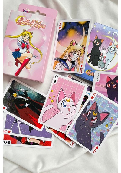 Sailor Moon İskambil Oyun Kartları