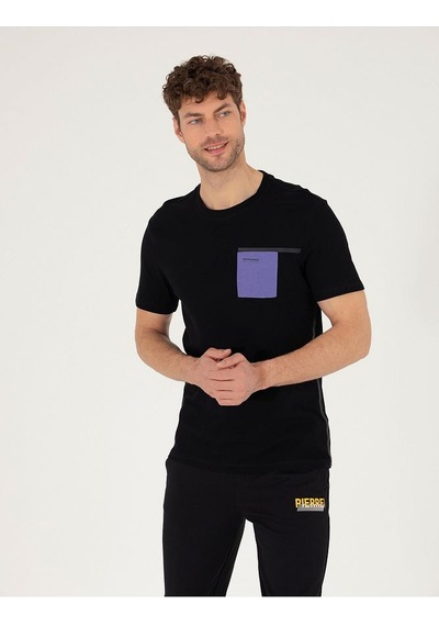 Pierre Cardin Slim Fit Baskılı Bisiklet Yaka Tişört 50262615-vr046 142329