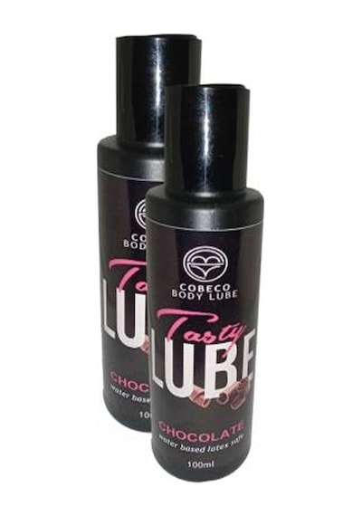 Cobeco Chocolate Tasty Lube 100ml Su Bazlı Çikolata Aromalı 2 Adet
