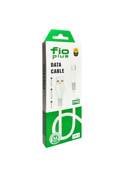 Fio Plus Fp03 Type-c Hızlı Şarjlı Şarj Ve Data Kablosu 6a