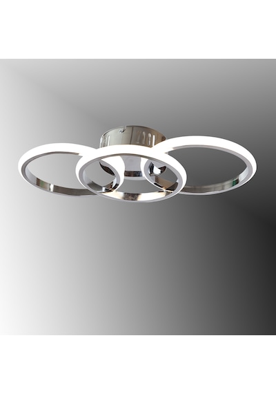 Tt305-3-kr Tt Aydınlatma Gün Işığı Krom Kaplama 3 Lü Led Avize Krom