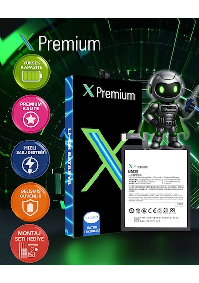 Xpremium Xiaomi Mi 8 Lite Bm3j Batarya Pil Süper Yüksek Kalite 3250 Mah