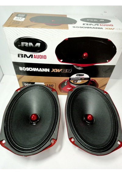Boschmann Oval Midrange - 900w 150RMS Kurşun Göbek Kayık Midrange
