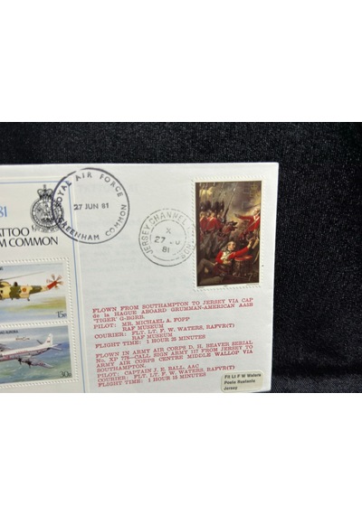 1981 İngiltere Kraliyet Hava Kuvvetleri Deniz Kurtarma Royal Air Force Raf Airmail