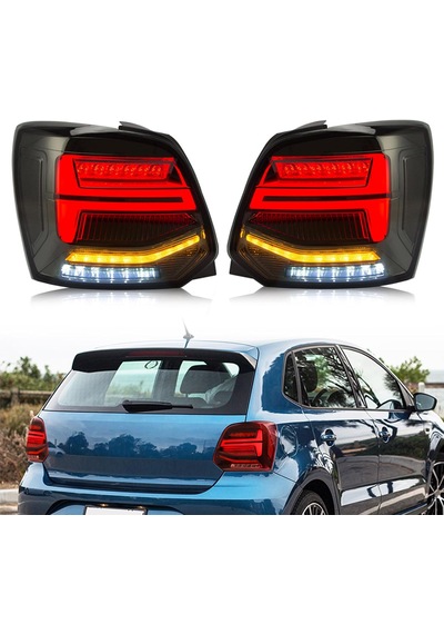 Vw Polo 6c 2015.2017 Q2 Dizayn Smoke Ledli Arka Stop Lambası