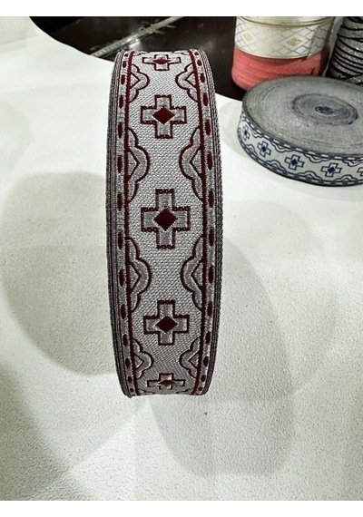 Paşateks 3.5 Cm Saten Şerit-5 Metre-kahverengi