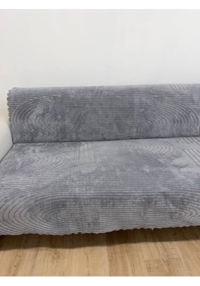 Yumuşacık Welsoft 3 Kişilik Koltuk Örtüsü Koltuk Şalı Ve 170x200 Gri Diğer