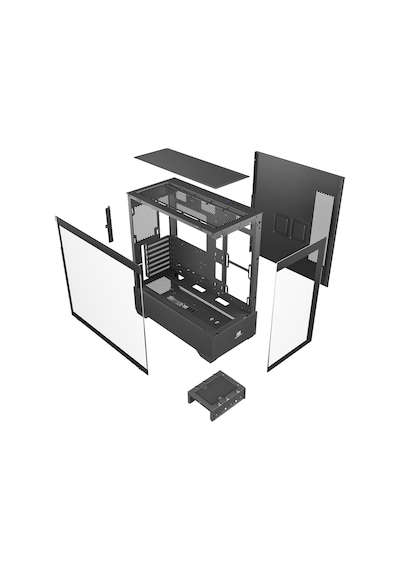 Powerboost 750w 80+ Bronze Pb-j9031b 3-argb Fanlı Gaming Mid-tower Pc Kasası