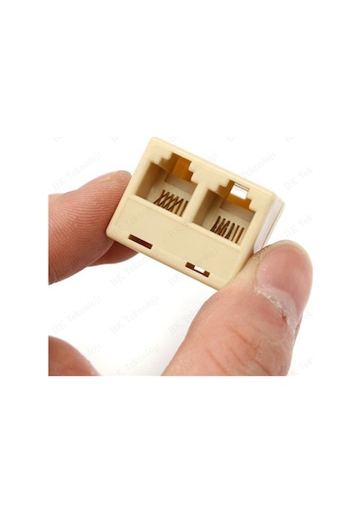 Rj11 2'li Telefon Hat Dağıtıcı Çoklayıcı Splitter