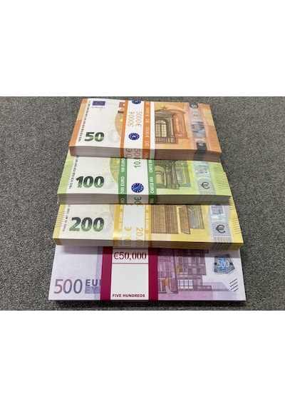 Aykar Yeni 400 Adet Euro 50-100 -200 Ve 500 Euro Geçersiz Para Eğlen...