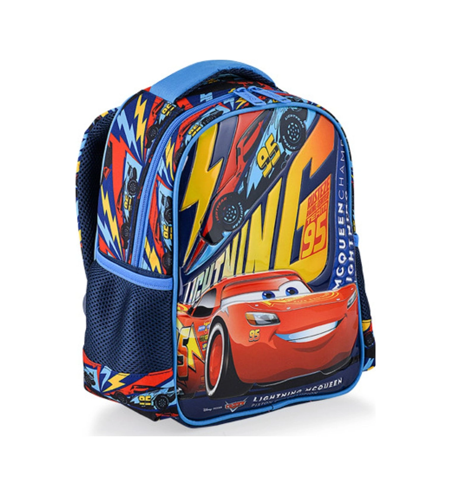 Cars Anaokulu Çantası Brıck Champıon Mavi