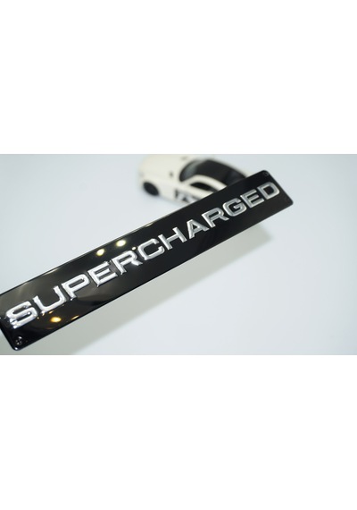 Dk Tuning Supercharged Bagaj Siyah Logo Arma Range Rover İle Uyum