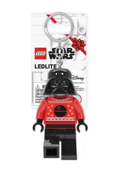 Lego Star Wars Ke173h Darth Vader Holiday Sweater Led Key Chain