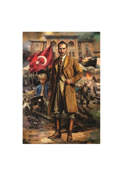 Puzzle - Atatürk Destanı / 260 Parça Puzzle, 3351